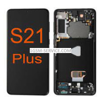 OLED Дисплей с черна рамка за Samsung Galaxy S21+ / S21 Plus 5G / G996, SM-G996B 